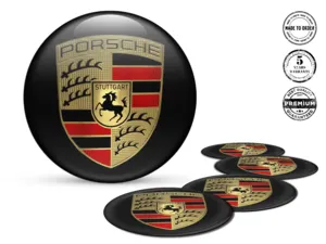 Porsche Adesivo su Cerchi Edizione Cupola Custom